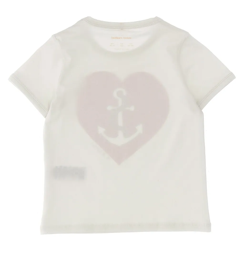 Mini Rodini Logo Printed Crewneck T-Shirt