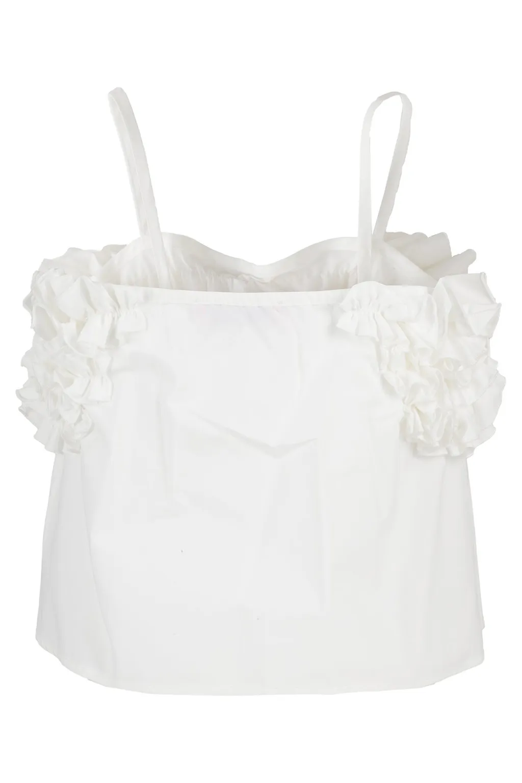 Miss Blumarine Kids Ruffled Sleeveless Top