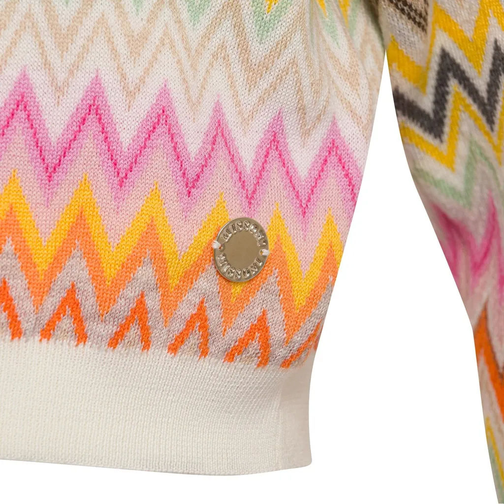Missoni Kids Zigzag Jacquard Crewneck Jumper