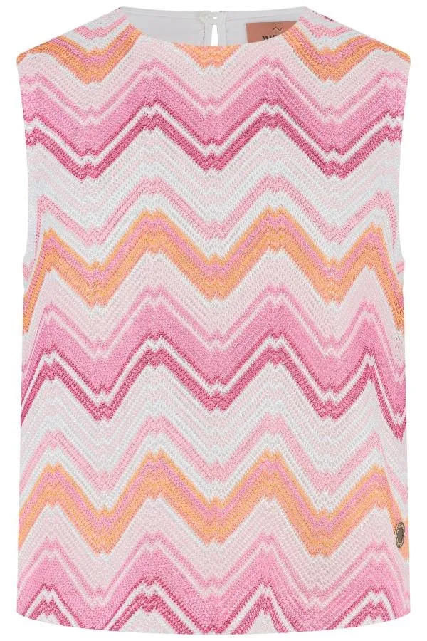 Missoni Kids Chevron Printed Top