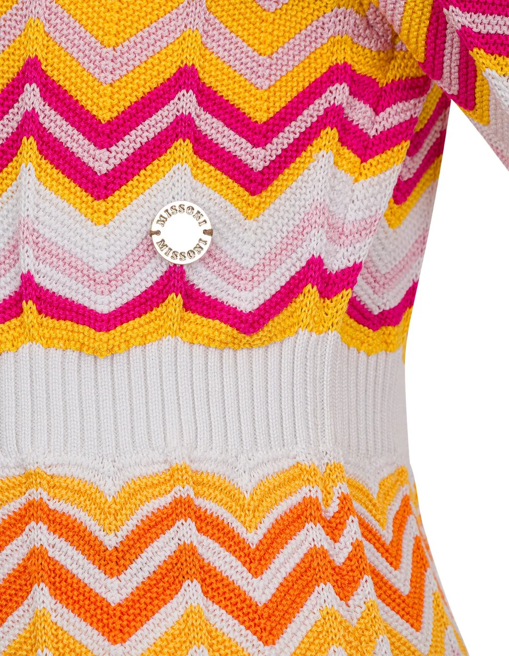 Missoni Kids Zigzag Knitted Dress