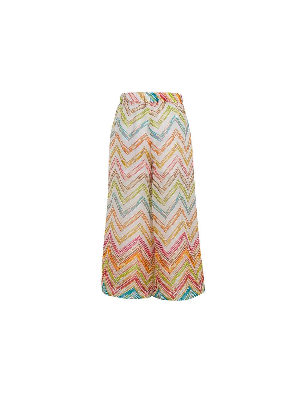 Missoni Kids Zigzag-Print Layered Trousers