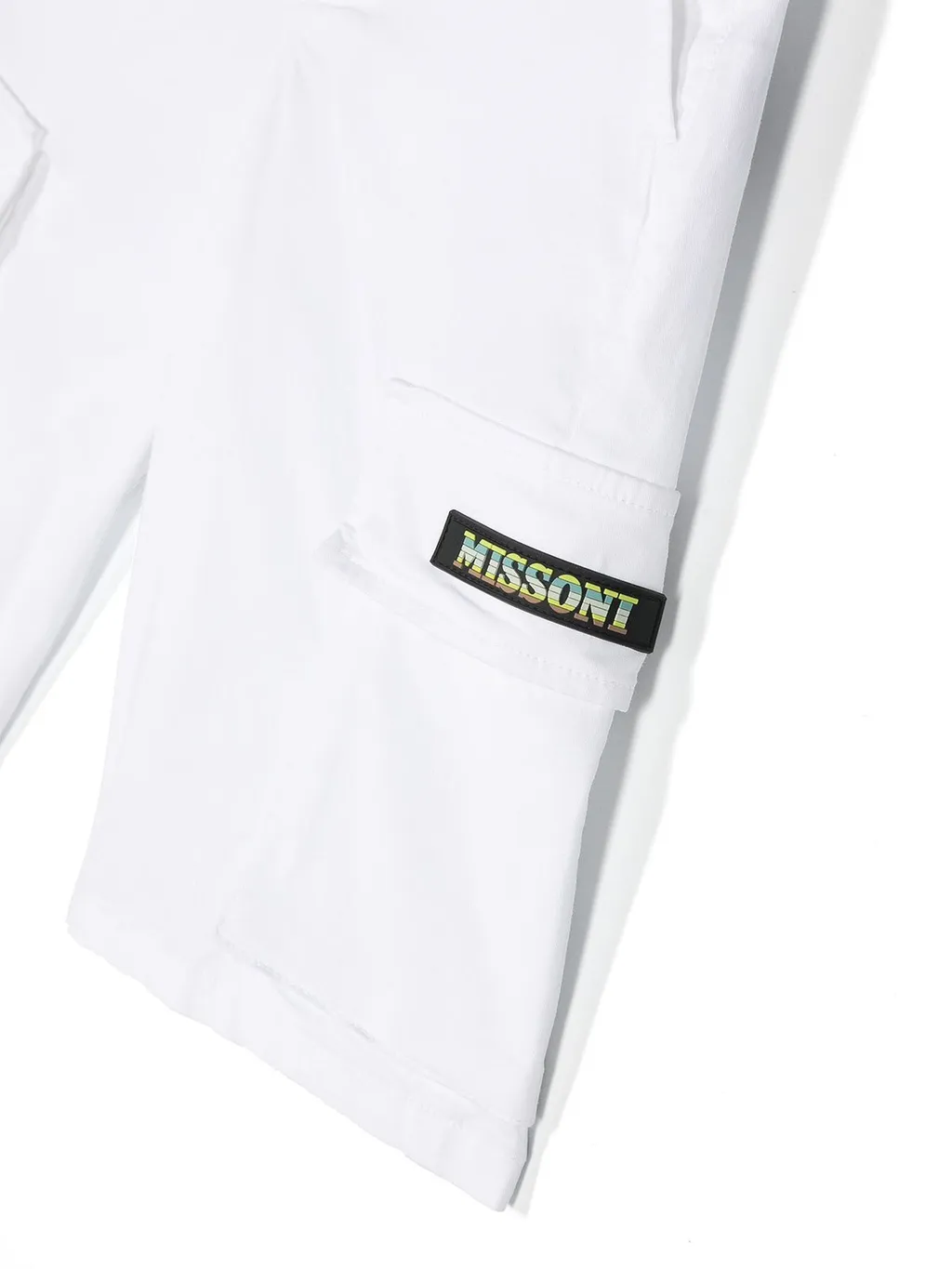 Missoni Kids Logo Patch Straight Shorts