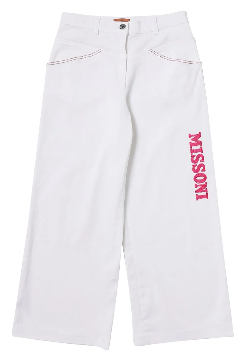 Missoni Kids Sequin-Embellished Straight-Leg Trousers