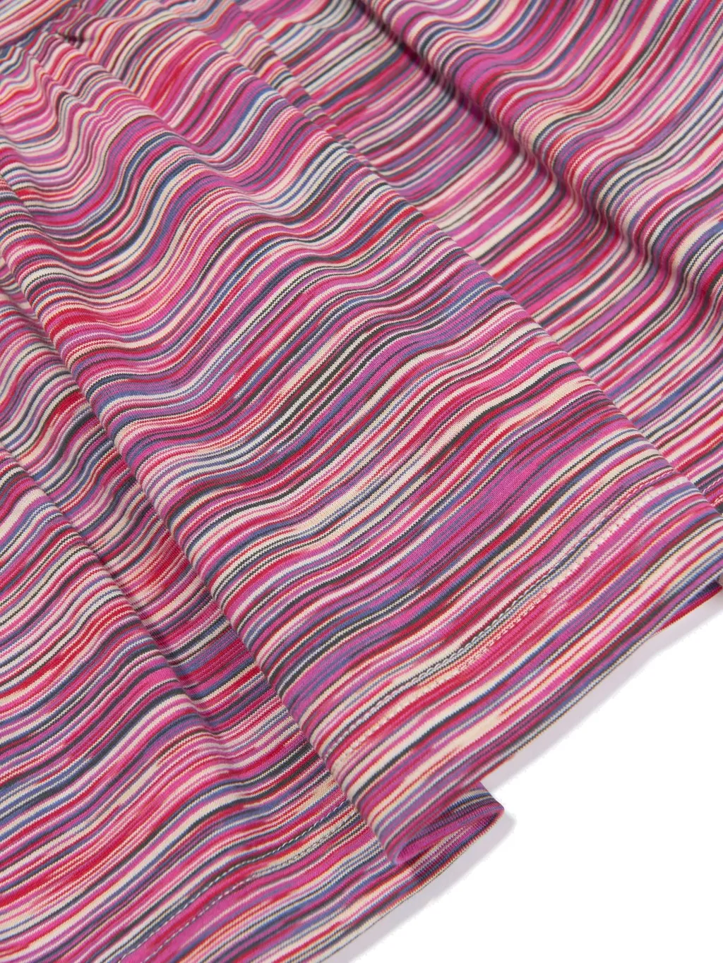 Missoni Kids Gathered Detailed Crewneck Dress