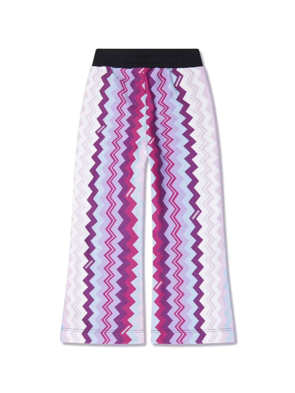 Missoni Kids Zig-Zag Printed Drawstring Trousers