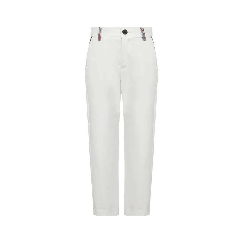 Missoni Kids Mid-Rise Straight-Leg Trousers