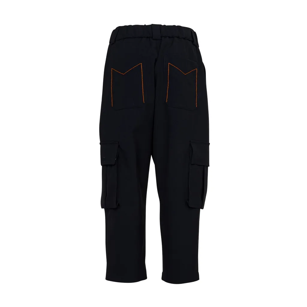 Missoni Kids Pleat Detailed Cargo Pants