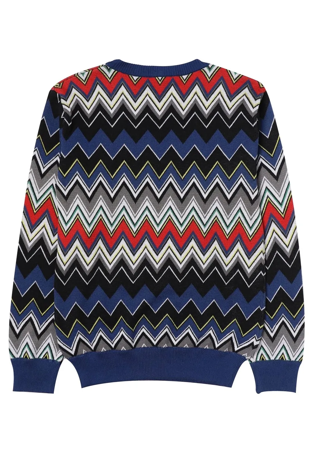 Missoni Kids Long-Sleeved Zigzag Jumper