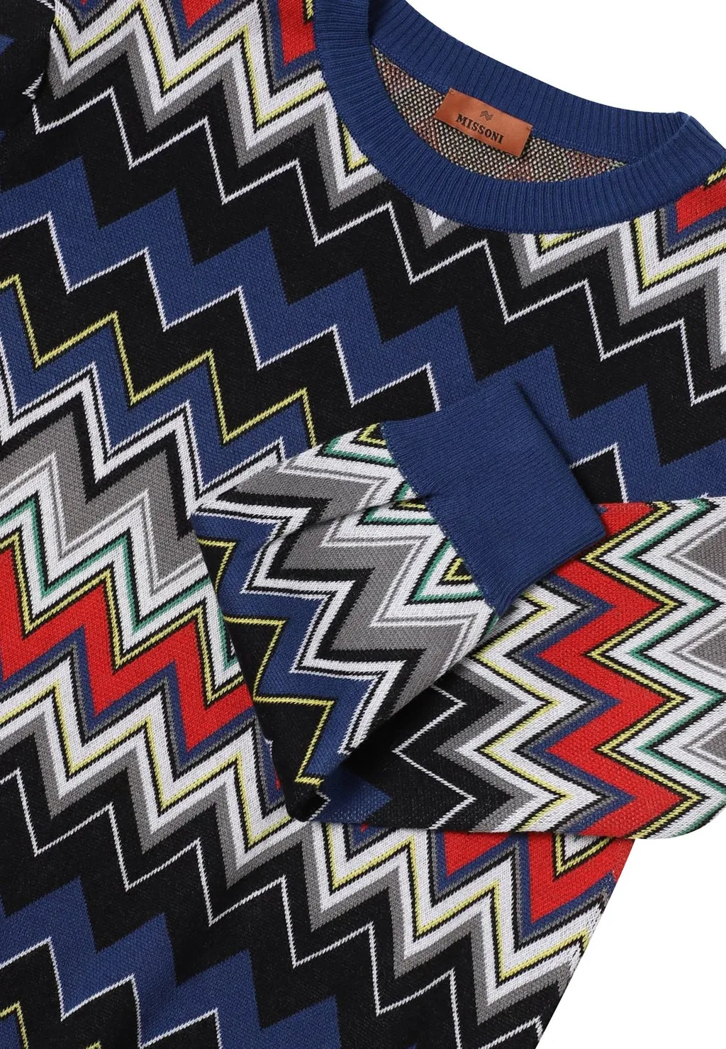 Missoni Kids Long-Sleeved Zigzag Jumper