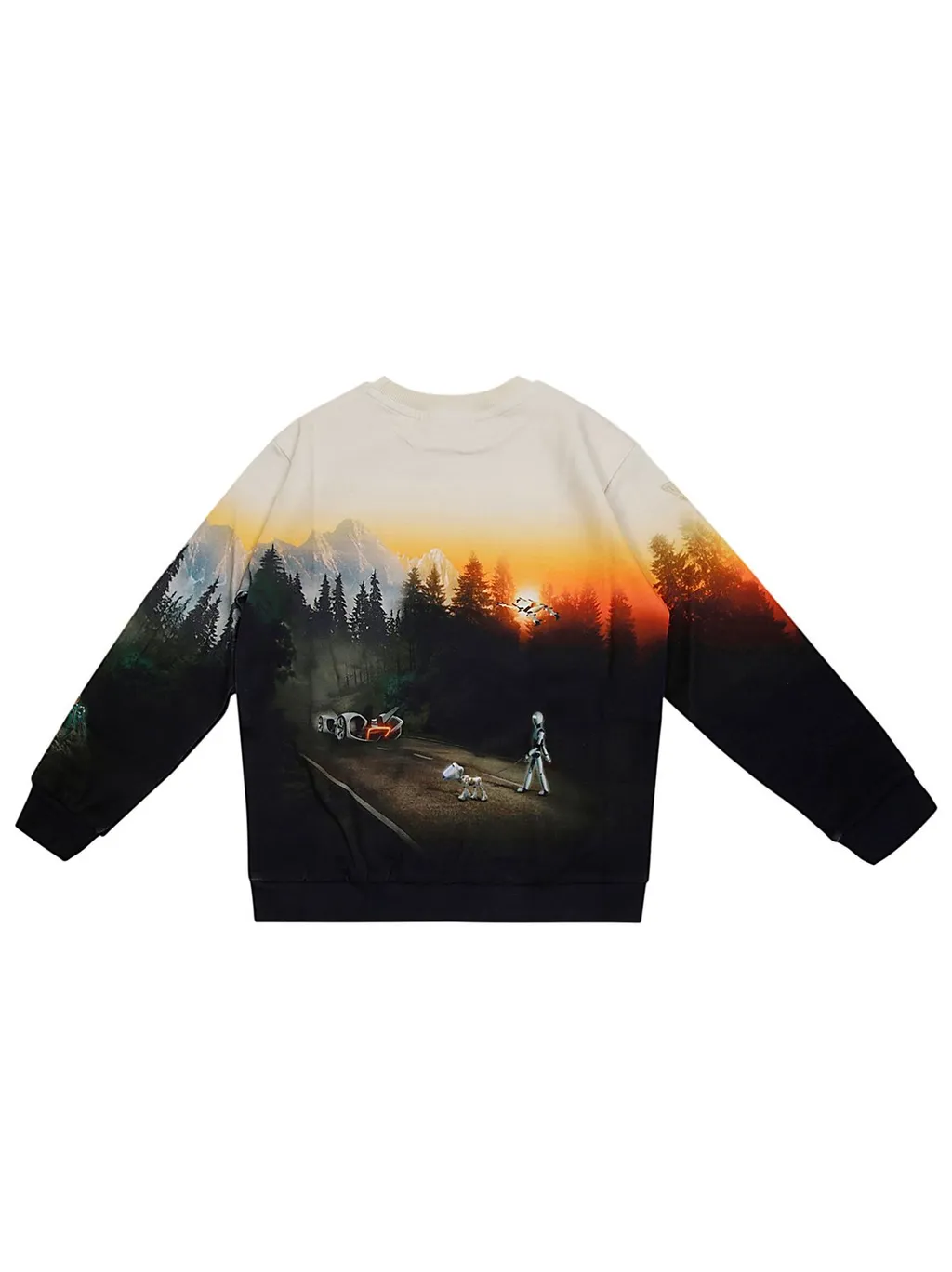Molo Kids Miksi Crewneck Sweatshirt