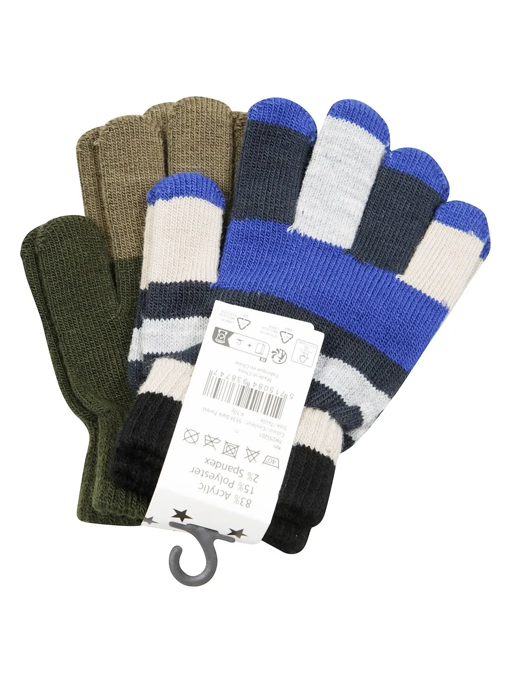 Molo Kids Kei 2-Pack Of Knitted Gloves