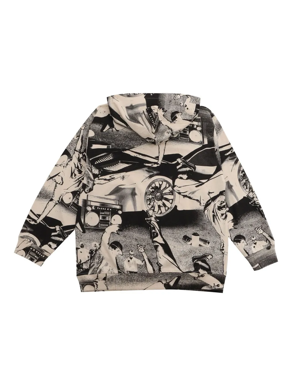 Molo Kids Ratata All-Over Printed Hoodie