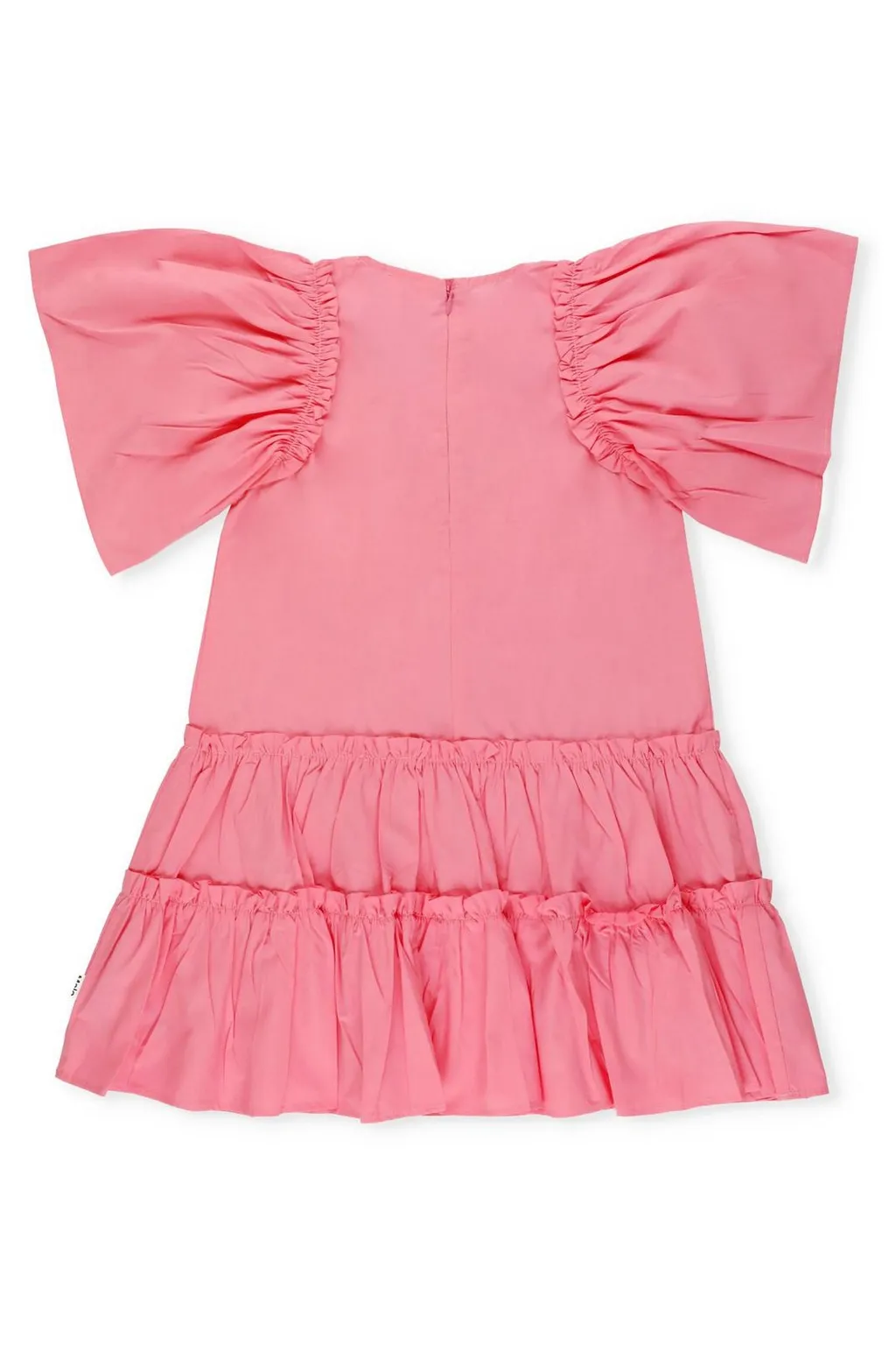Molo Kids Cat Puff Sleeved Dress