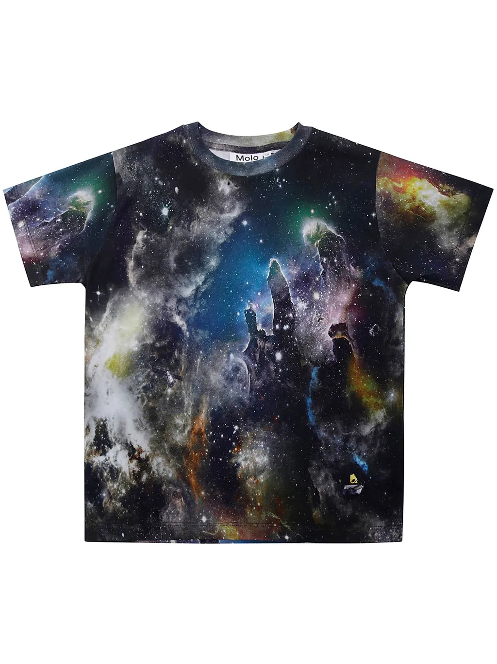 Molo Kids Riley Outer Space Printed T-Shirt