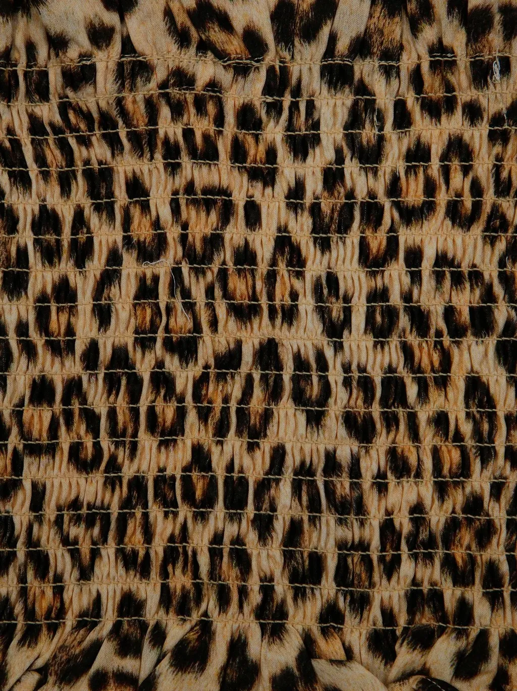 Molo Kids Rolfia Leopard Printed Cropped Top
