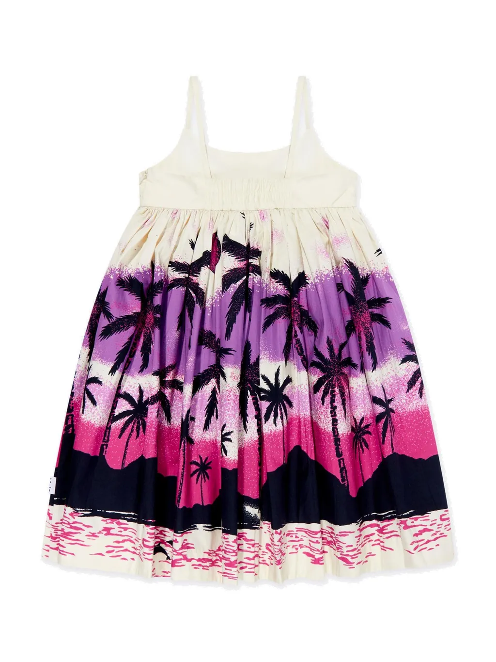 Molo Kids Chiyo Palm Tree Printed Dress