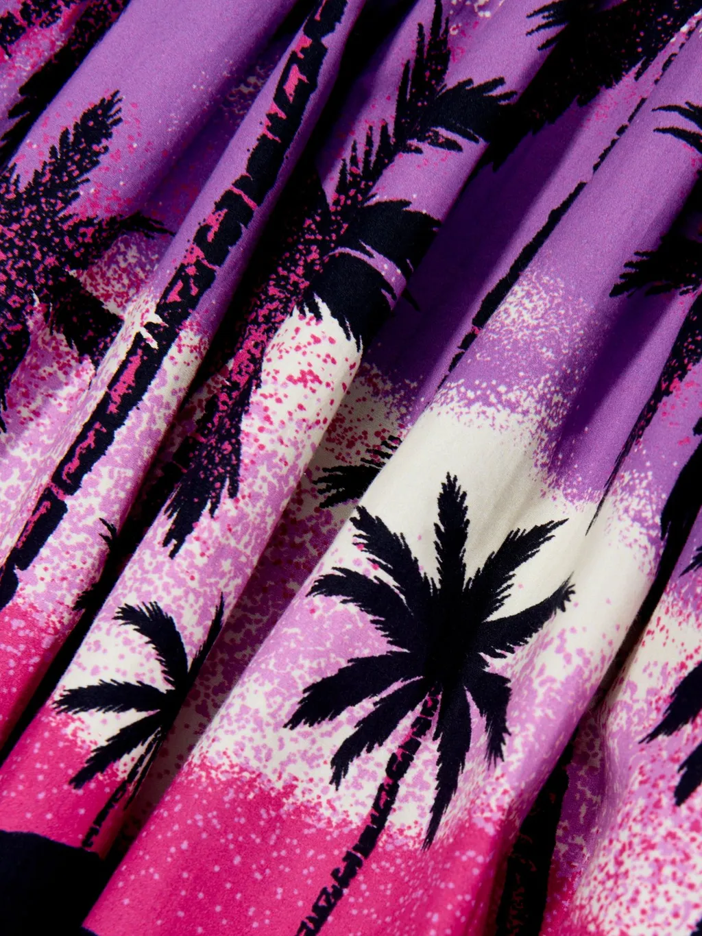 Molo Kids Chiyo Palm Tree Printed Dress