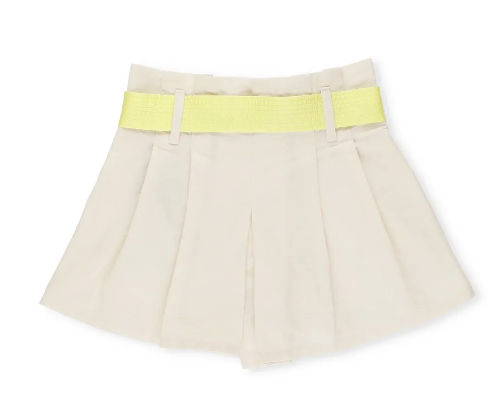 Moncler Enfant Zip-Up Pleated Skirt