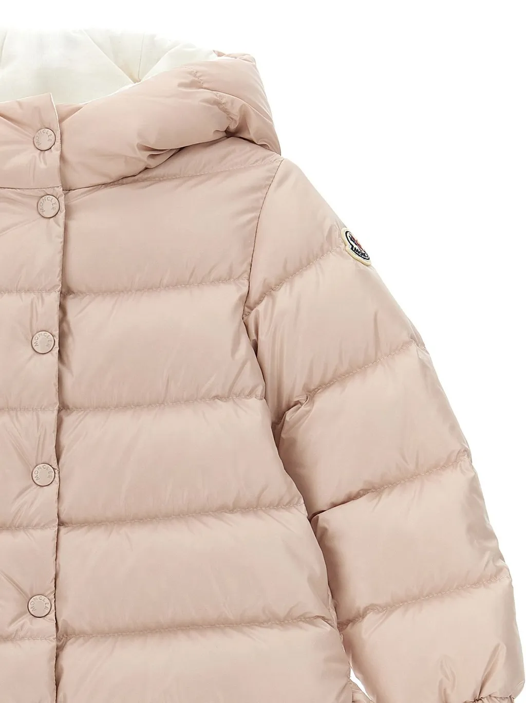 Moncler Enfant Tazui Logo Patch Down Jacket