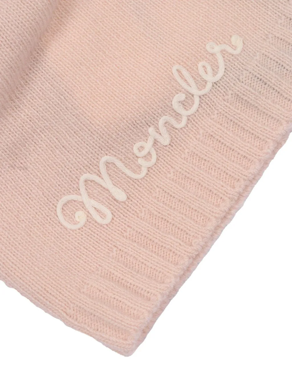 Moncler Enfant Embroidered Logo Beanie