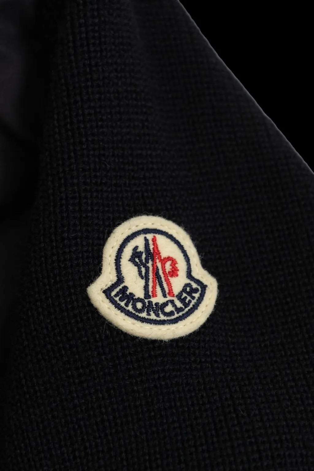 Moncler Enfant Logo Patch Padded Zip-Up Cardigan