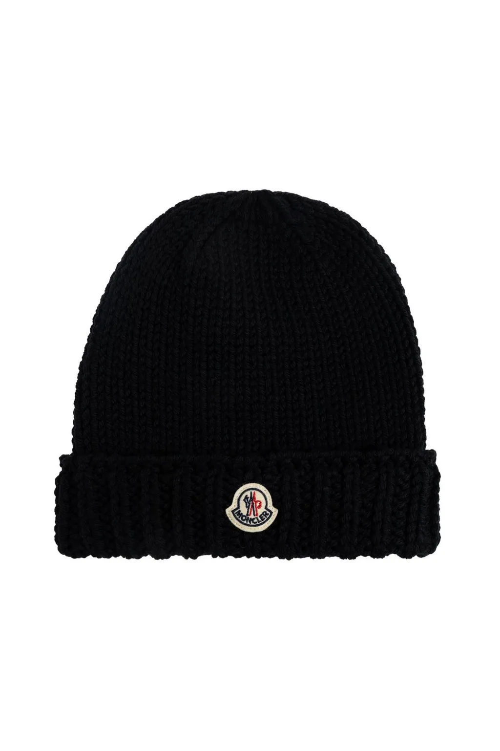 Moncler Enfant Logo Patch Beanie