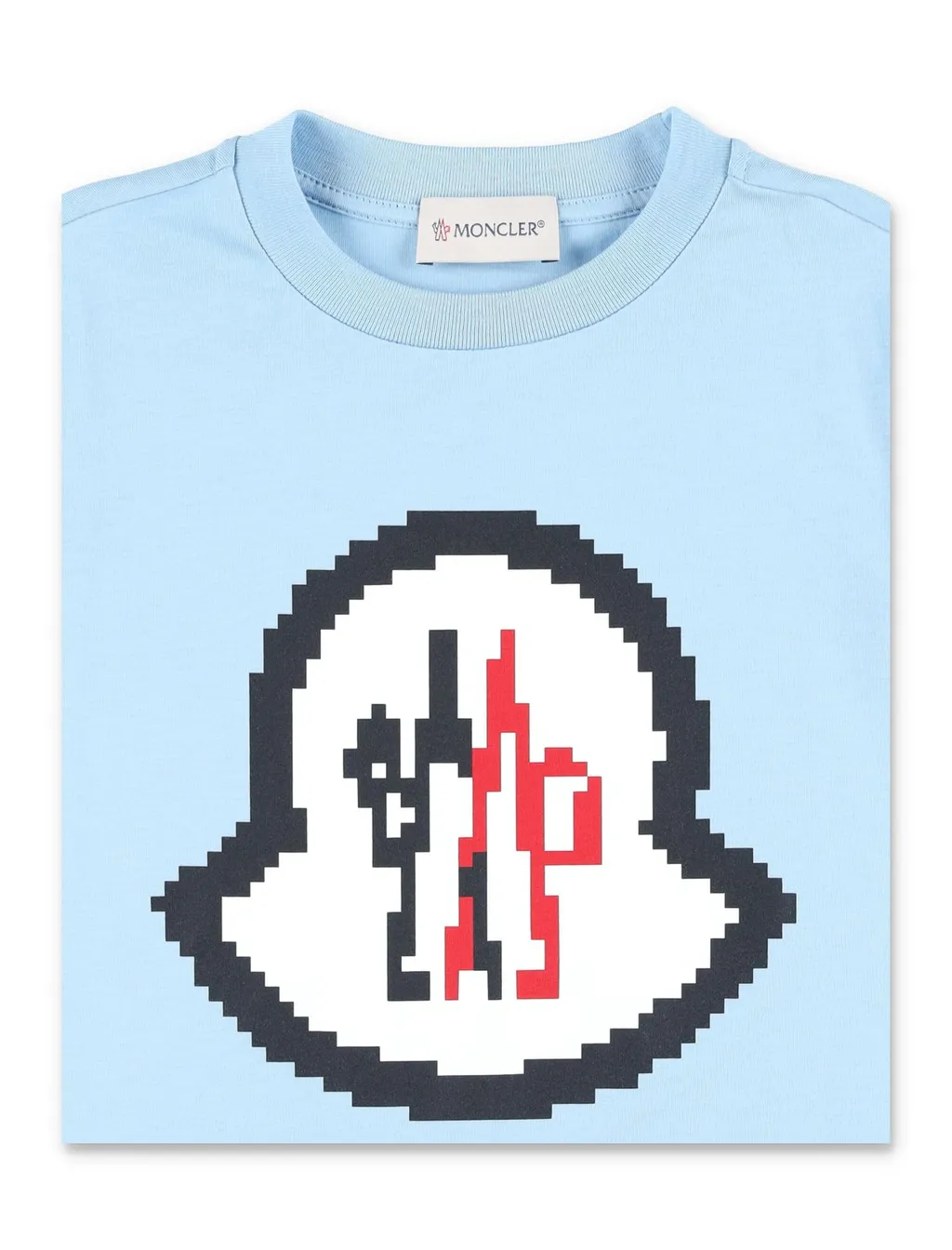 Moncler Enfant Pixel Logo T-Shirt