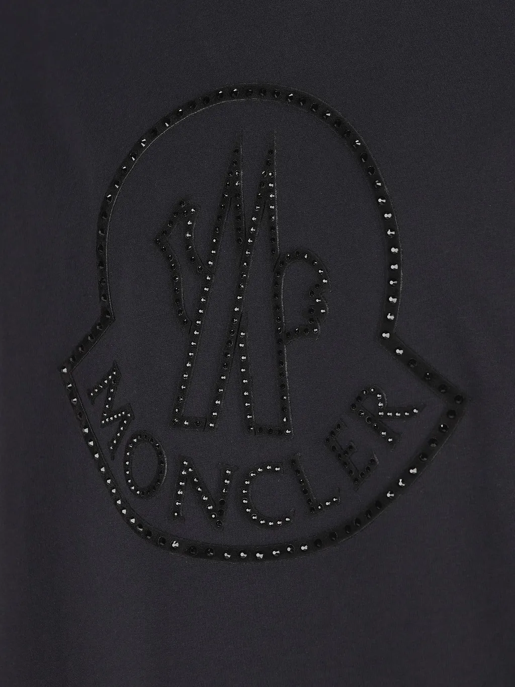 Moncler Enfant Logo Embellished Crewneck T-Shirt