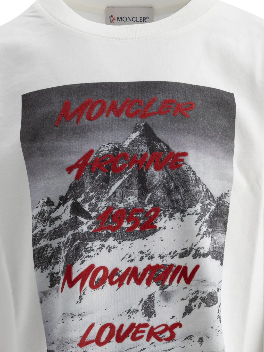 Moncler Enfant Logo Printed Crewneck T-Shirt