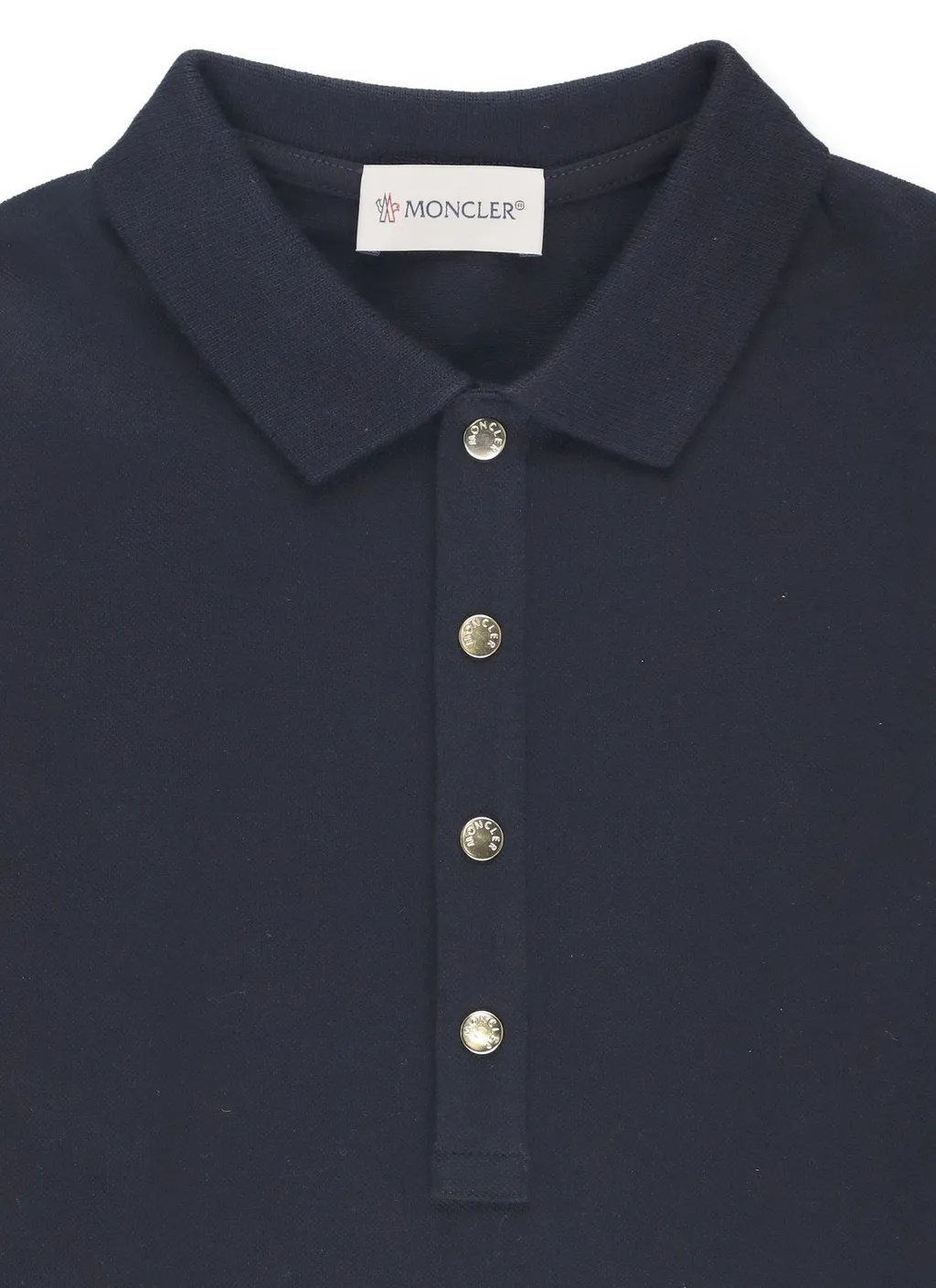 Moncler Enfant Logo Patch Polo Dress