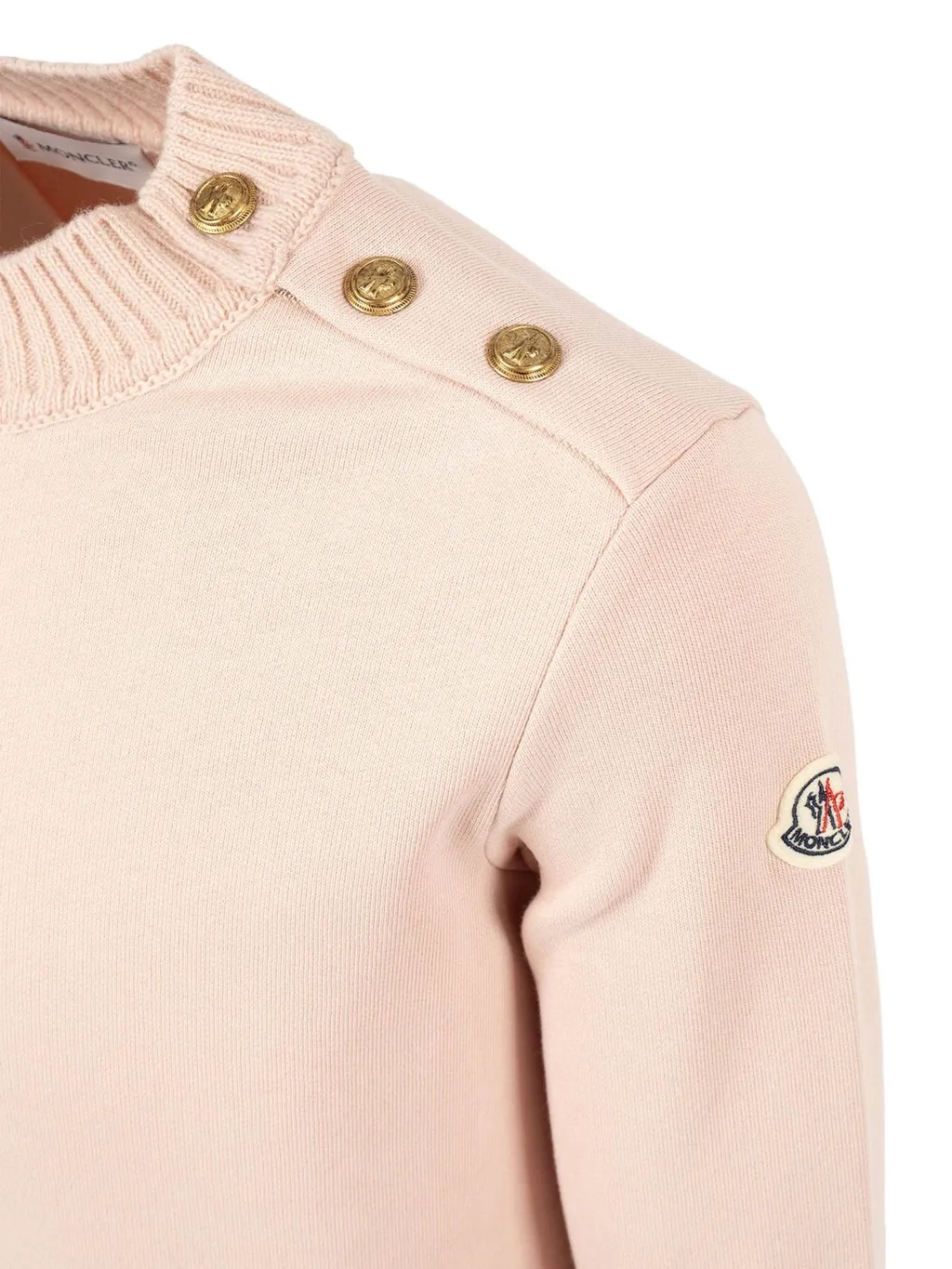 Moncler Enfant Logo Patch Polo Dress