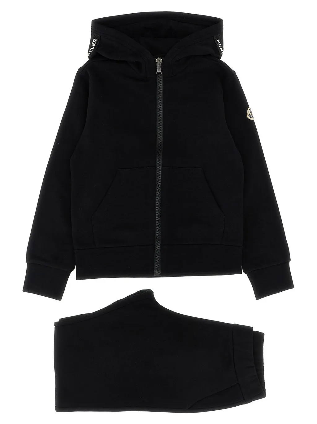 Moncler Enfant Logo Patch Long-Sleeved Tracksuit