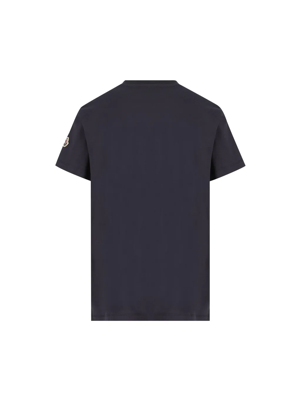 Moncler Enfant Logo Patch Crewneck T-Shirt