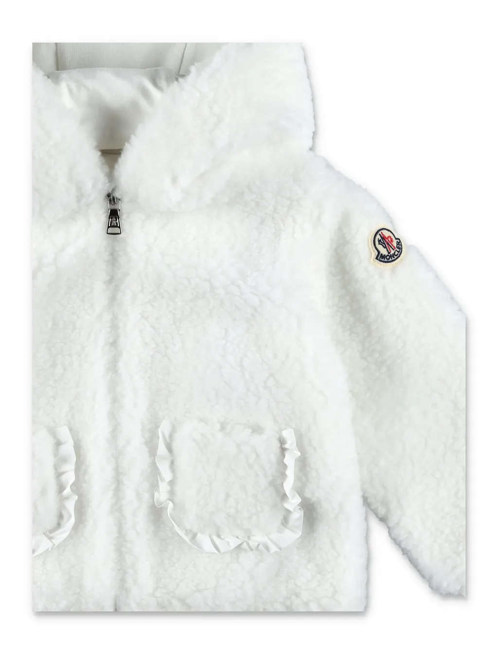 Moncler Enfant Teddy Zip-Up Hoodie