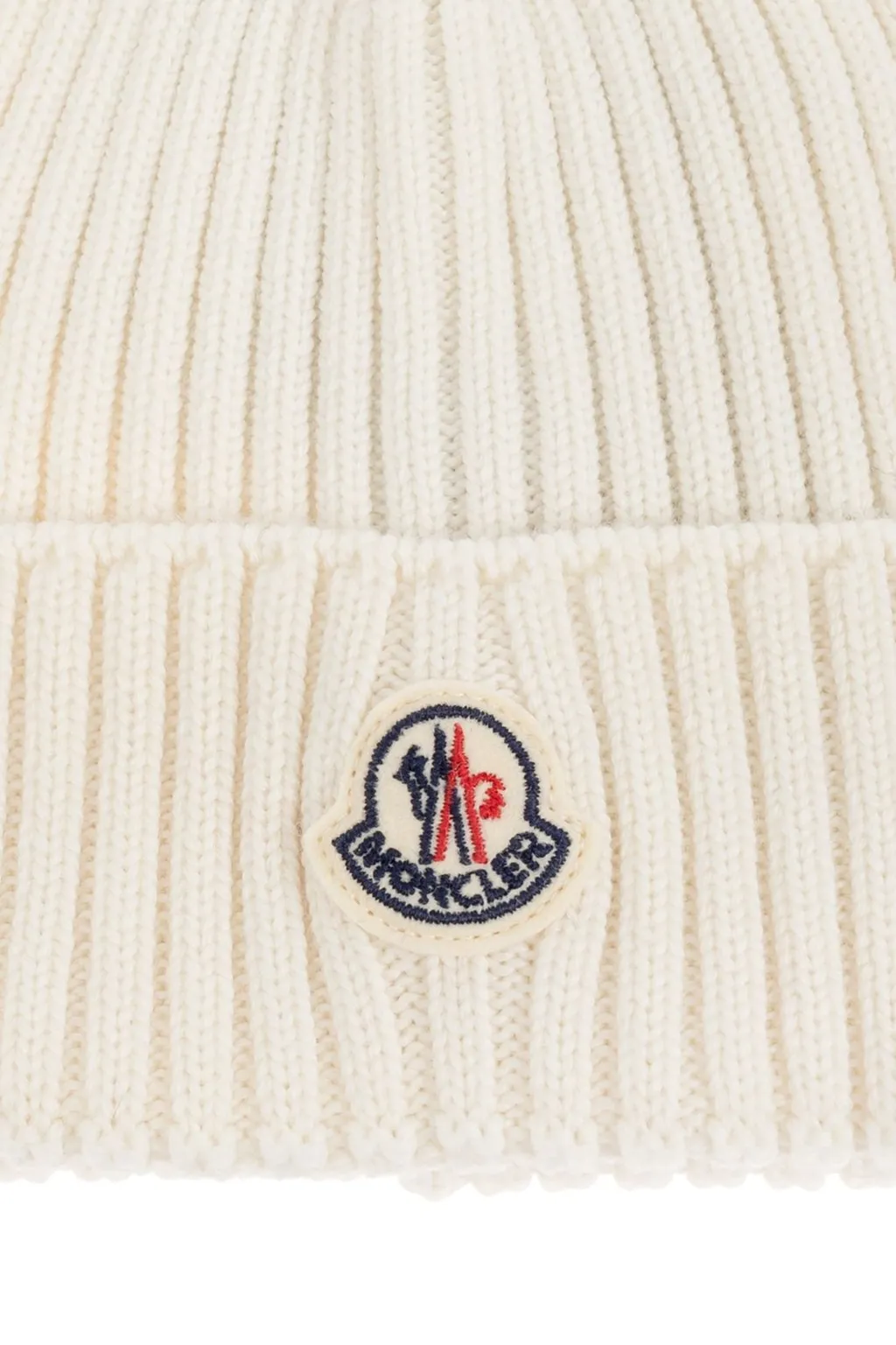 Moncler Enfant Logo Patch Knitted Beanie