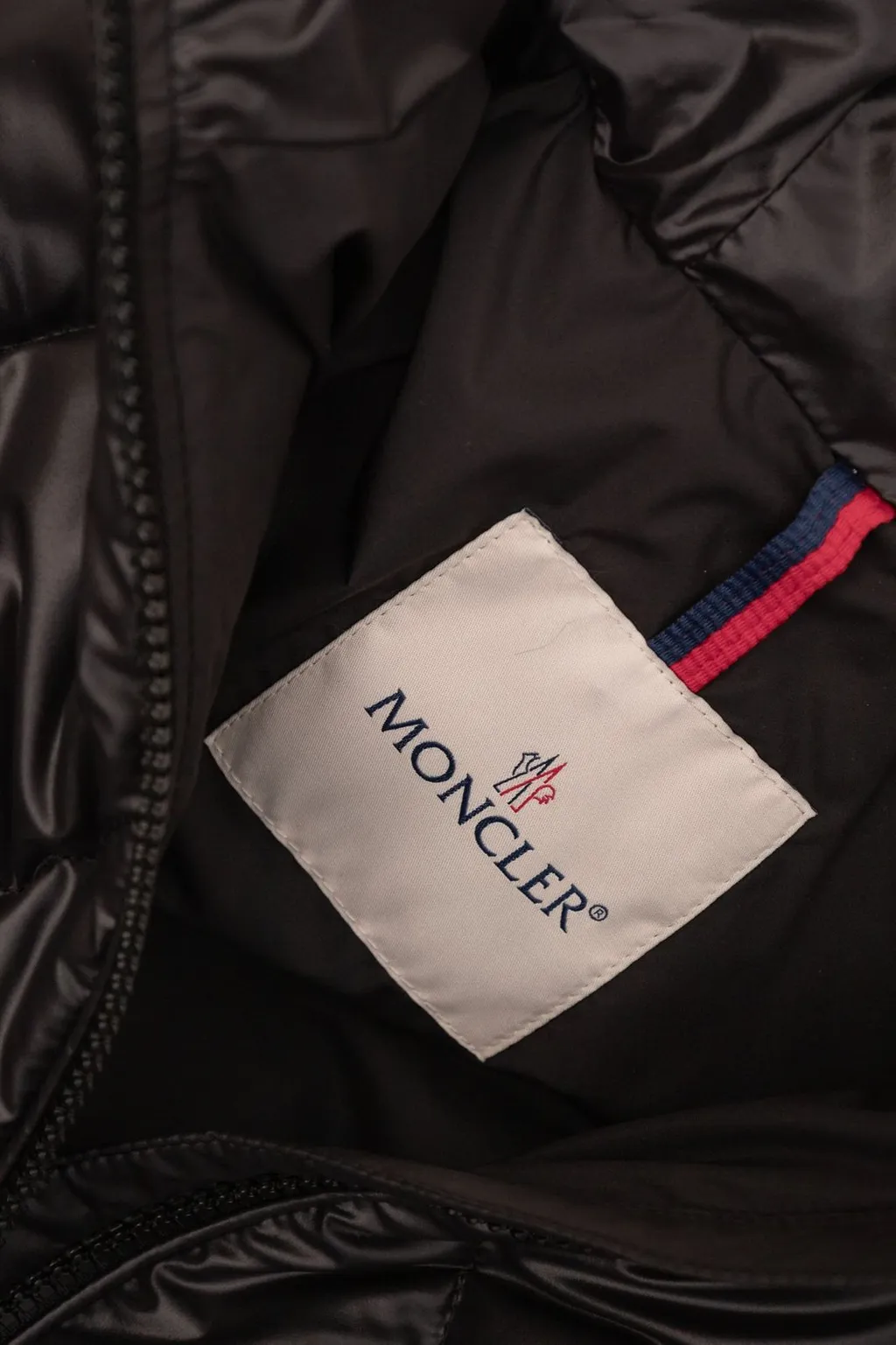 Moncler Enfant Shearling Detailed Down Jacket