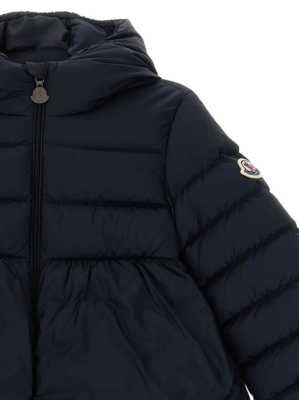 Moncler Enfant Odile Flared Puffer Coat