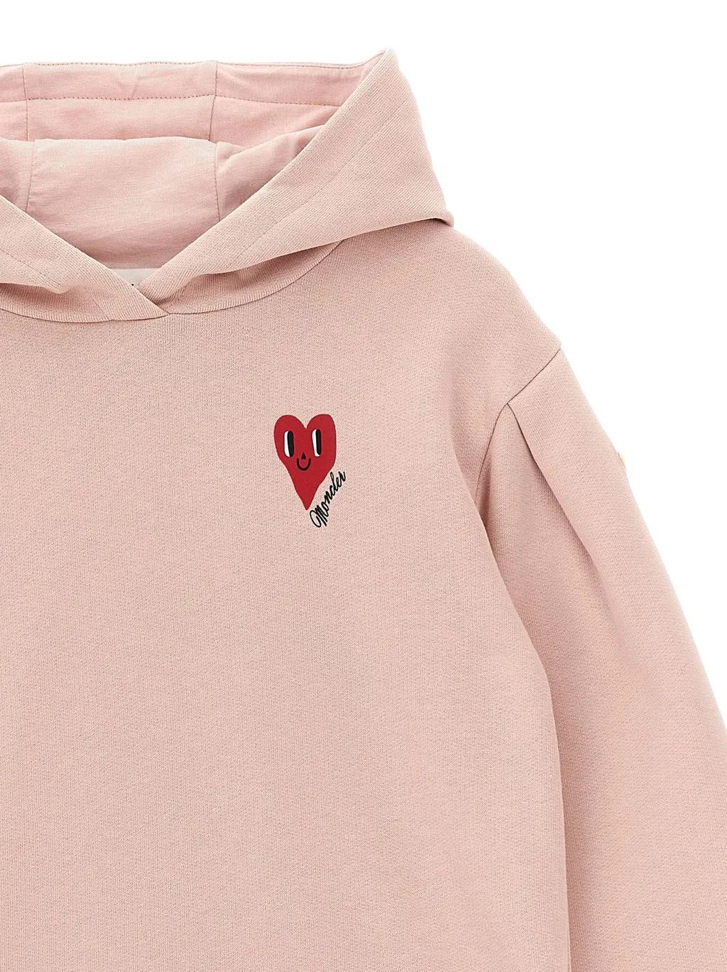 Moncler Enfant Logo Patch Hooded Dress