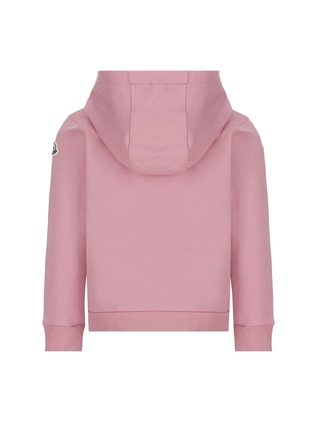Moncler Enfant Logo Embroidered Zipped Hoodie