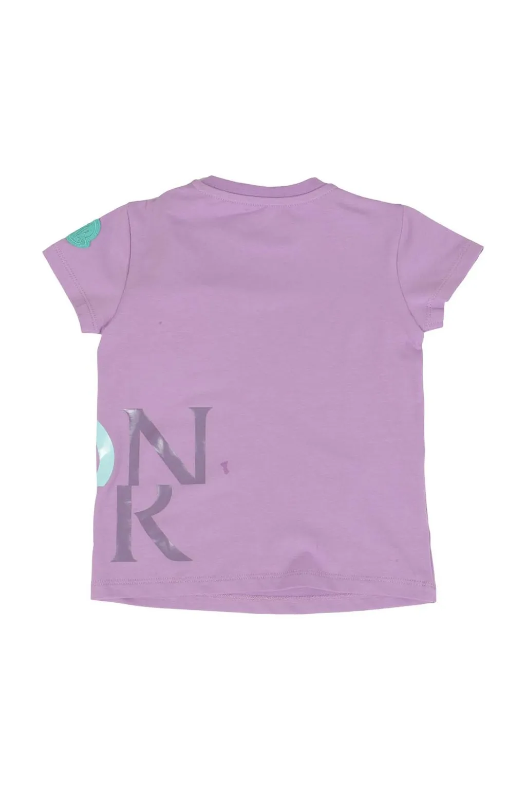 Moncler Enfant Logo Printed Crewneck T-Shirt