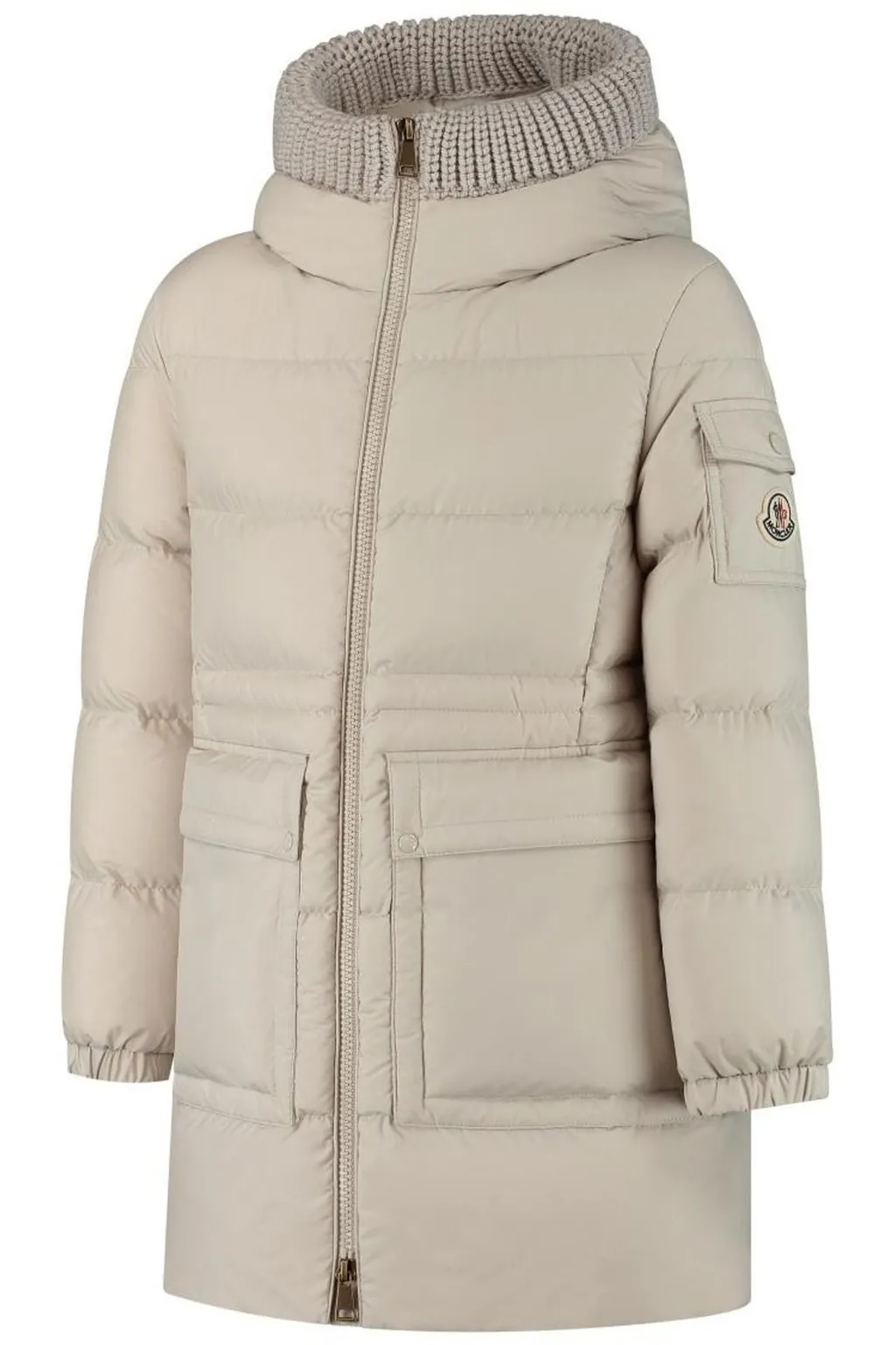 Moncler Enfant Irma Hooded Down Jacket