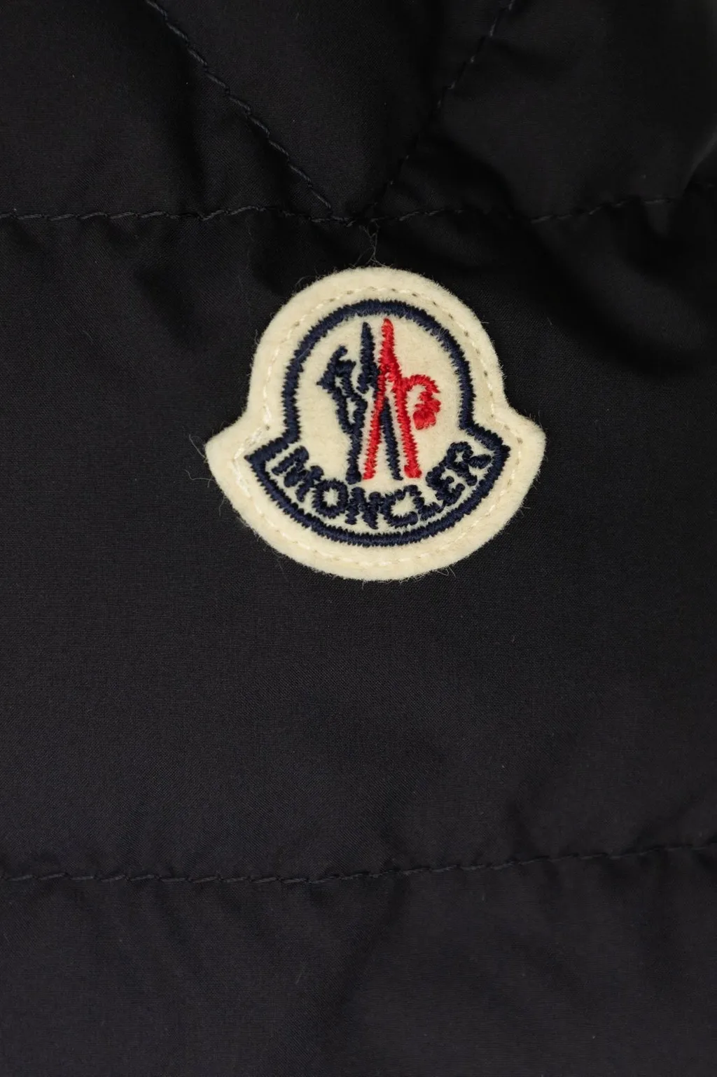 Moncler Enfant Logo Patch Padded Jacket