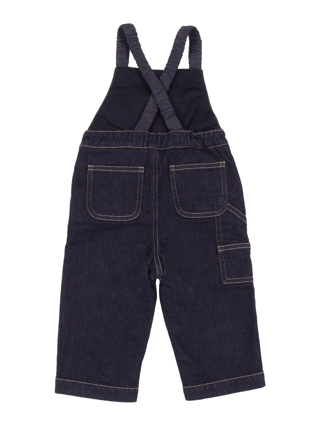Moncler Enfant Denim Overalls