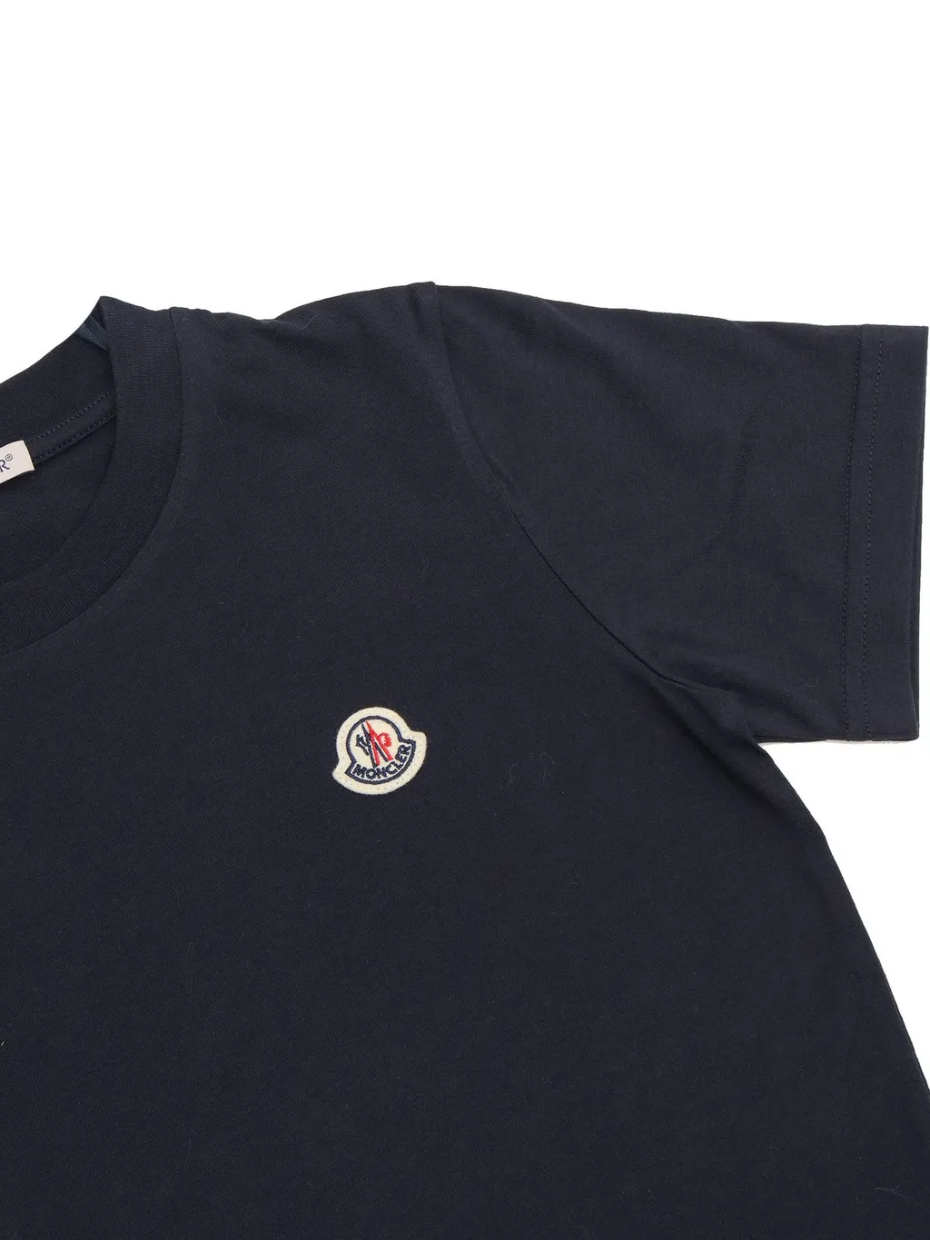 Moncler Enfant Logo-Patch Jersey T-Shirt