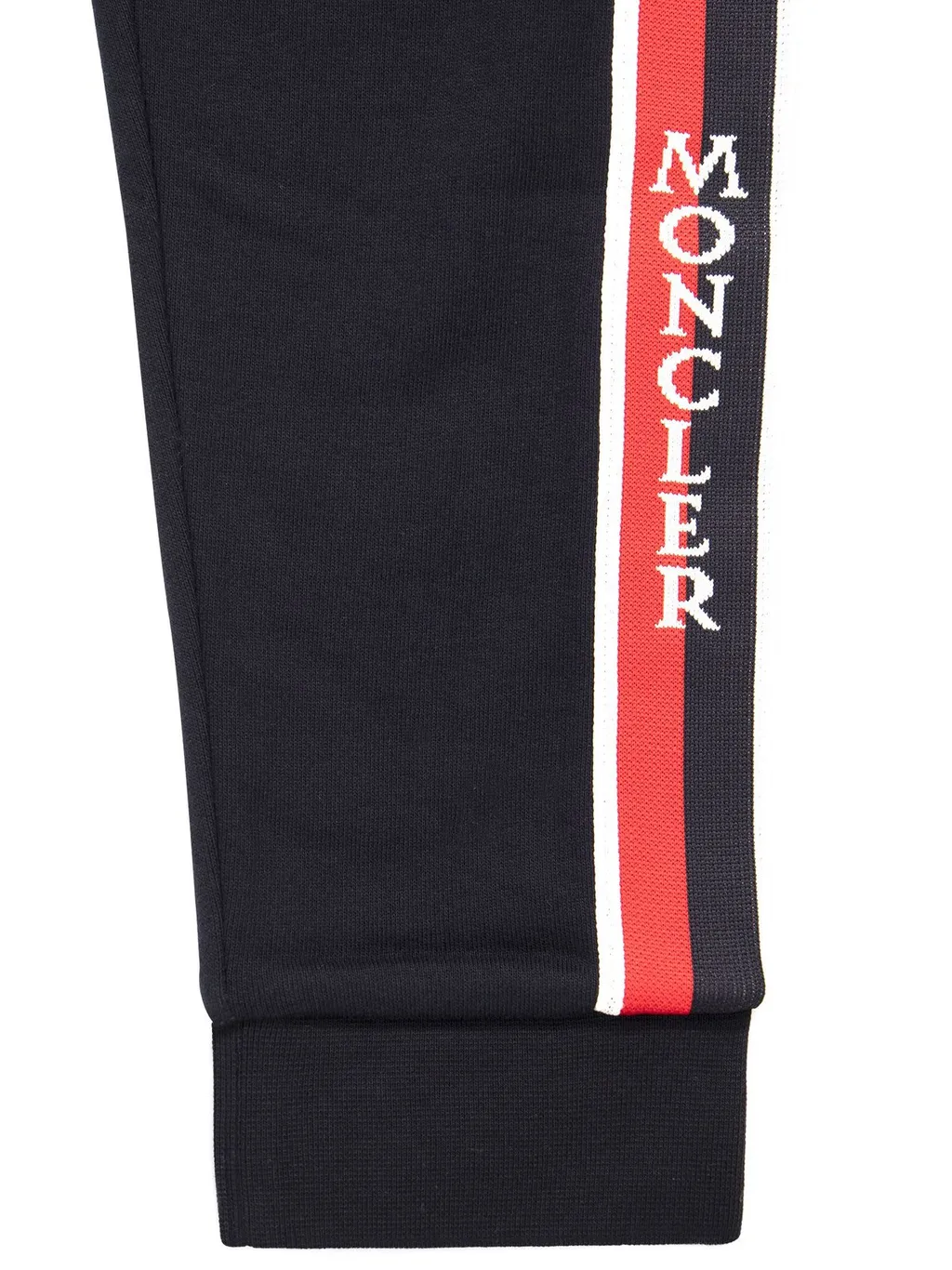 Moncler Enfant Logo-Stripe Elasticated Waistband Track Pants