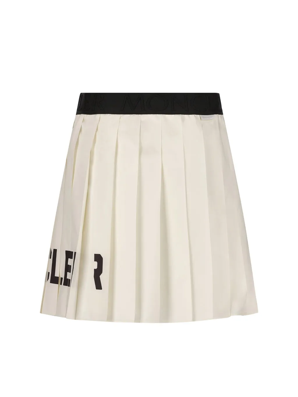 Moncler Enfant Logo Printed Pleated Skirt