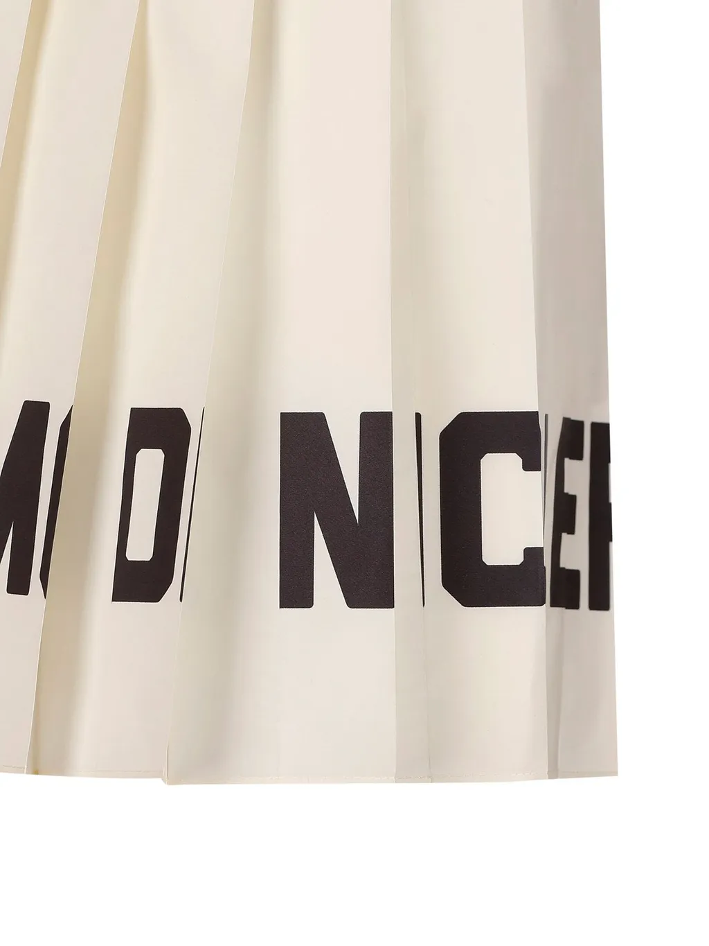 Moncler Enfant Logo Printed Pleated Skirt