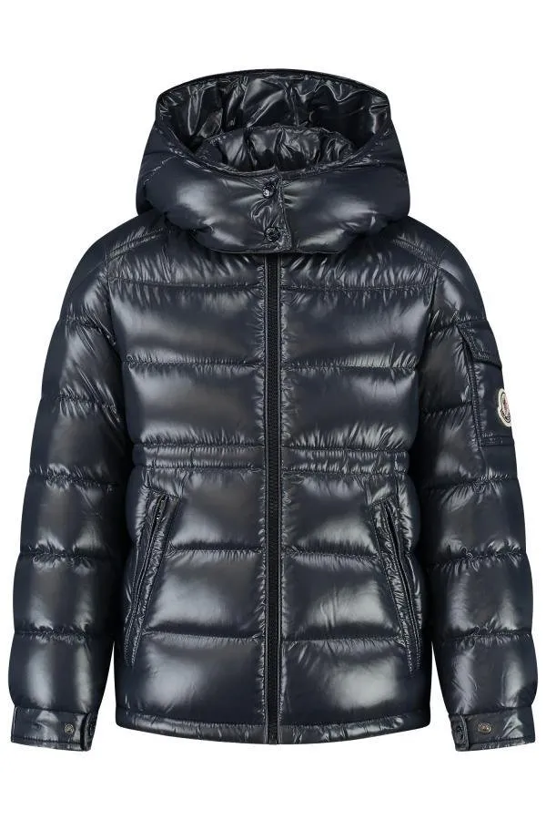 Moncler Enfant Maire Logo Patch Padded Jacket