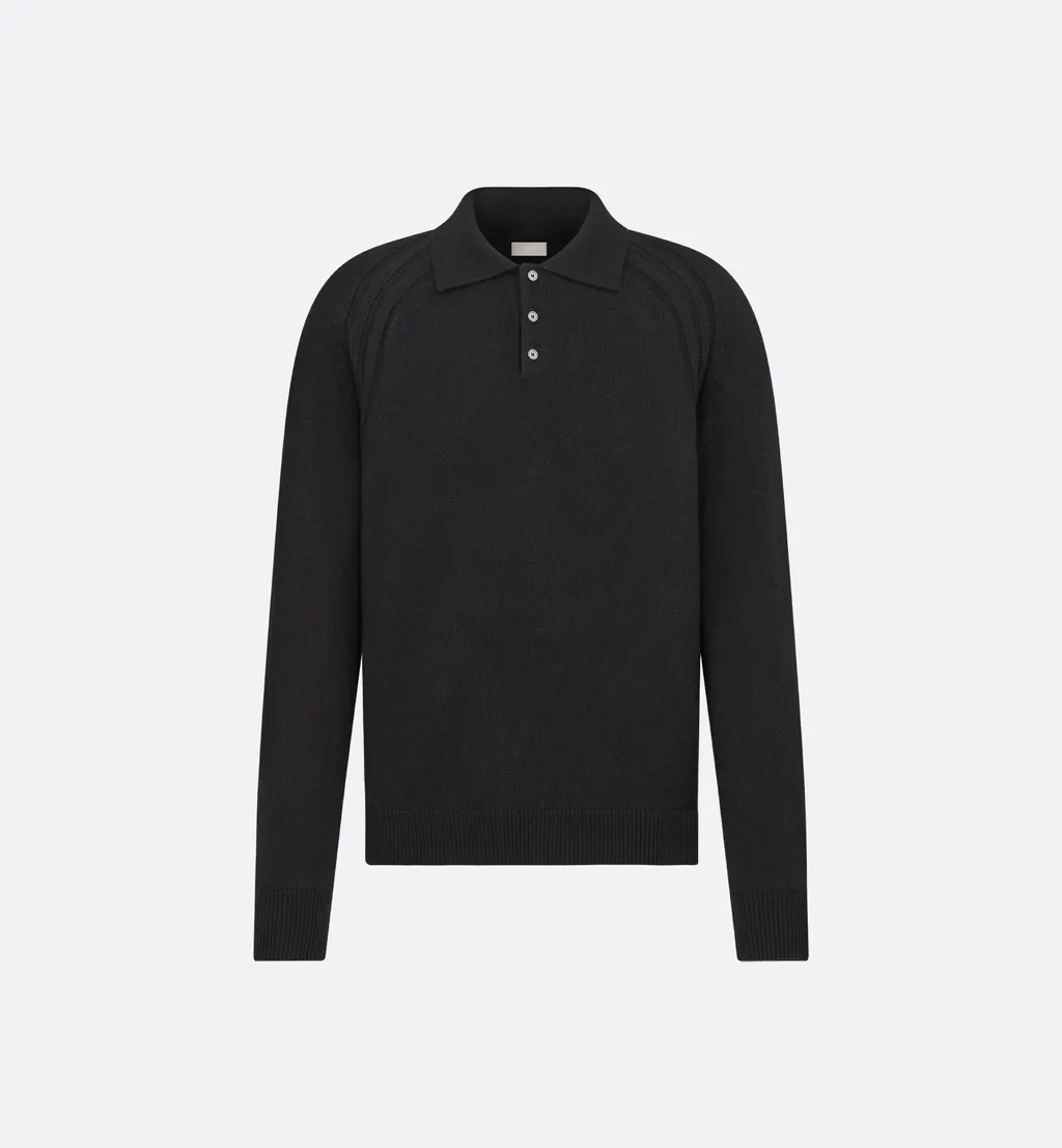 Dior Icons Long-Sleeved Polo Shirt
